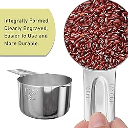 BERYLER 2PCS 1/2Cup (120ml, 4oz) Single Measuring