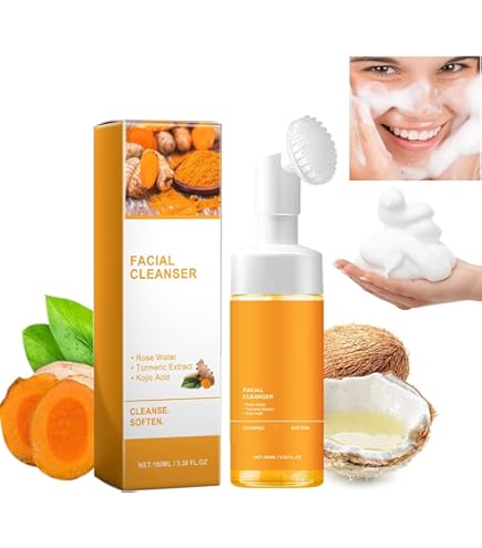 Amazon.com: Axnzp Turmeric Facial Cleanser, Deep Cleansing