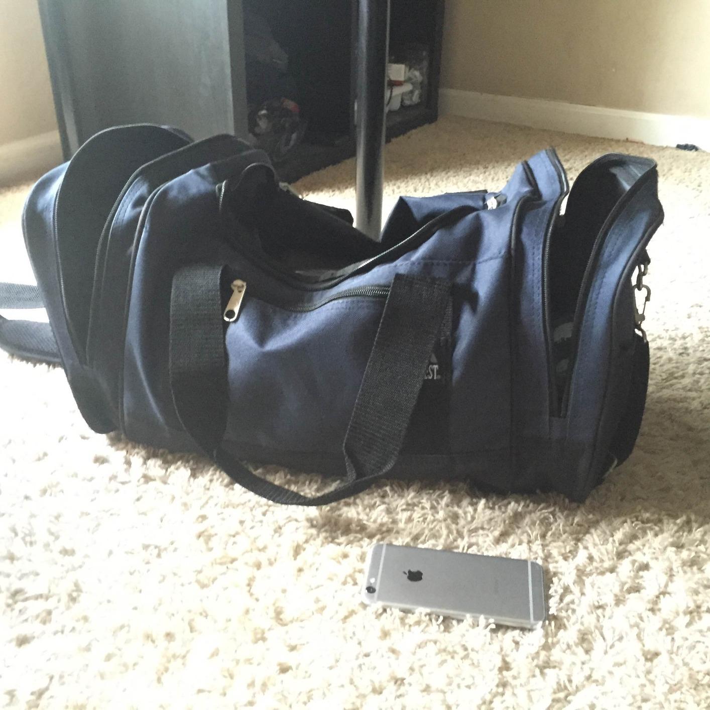 8/mo Finance Everest Crossover Duffel Bag, Dark Purple, One Size Buy Now, Pay Later