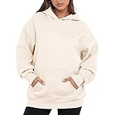 VIUTIL Womens Oversized Hoodies Fleece Loose Hooded Sweatshirt Fall Winter Outfits 2026 Trendy Clothes