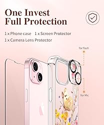 GVIEWIN 3 in 1 Designed for iPhone 15 Plus Case 6.7