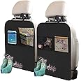 Kick Mats With Organizer, Backseat Protector Seat Covers For