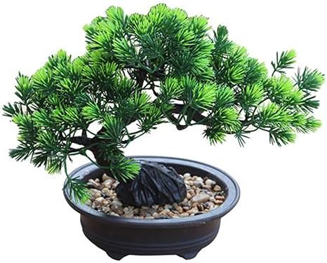Amazon 人工植物ツリー盆栽フェイク鉢植えデスクディスプレイシミュレーションフェイクツリー装飾ミニ盆栽ツリーポット植物v 人工観葉植物 オンライン通販