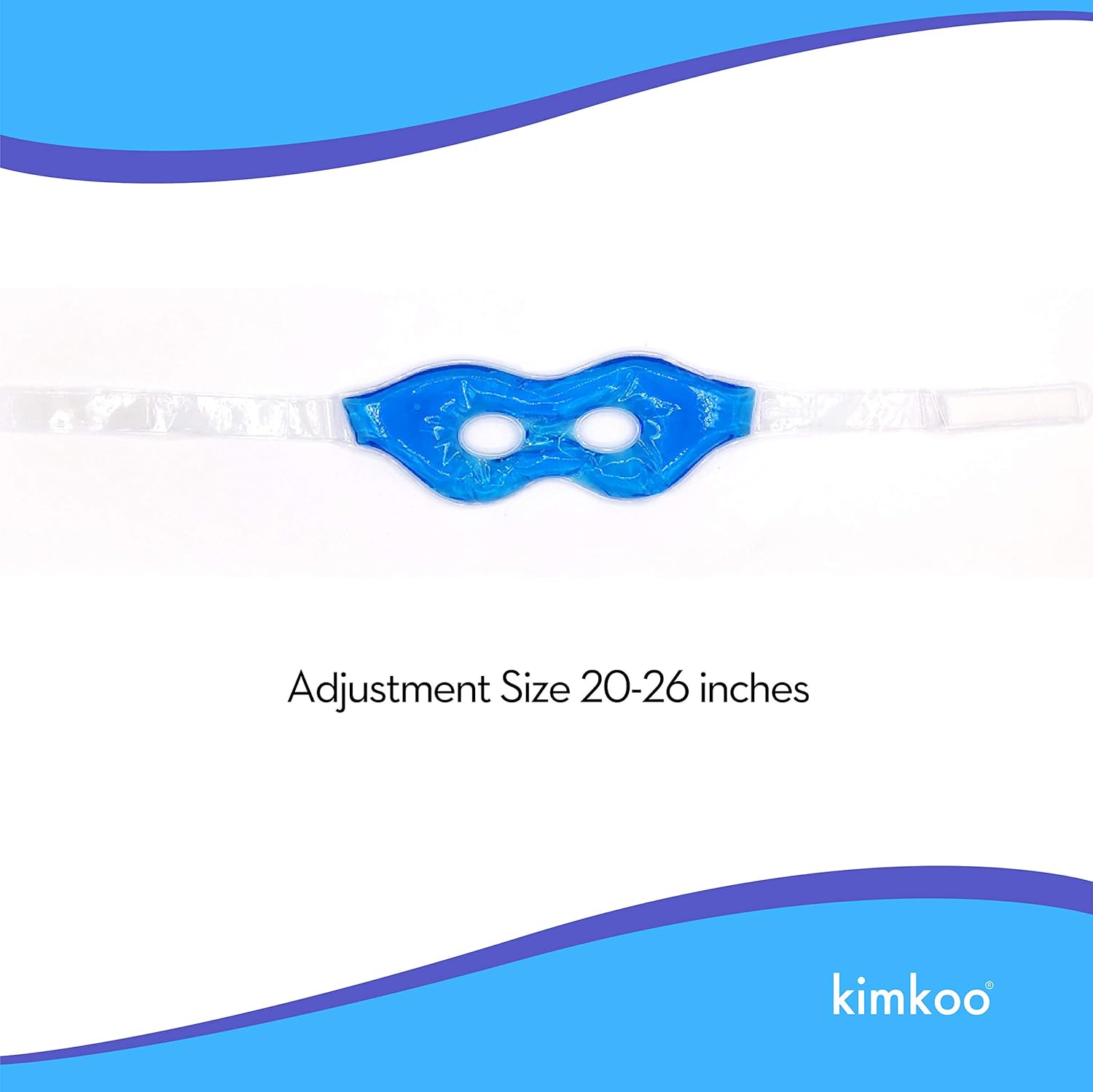 Kimkoo Gel Eye Mask Cold Pads&Cool Compress for Puffy Eyes and Dry Eye,Cooling Eye Ice Masks Gel: Health & Personal Care