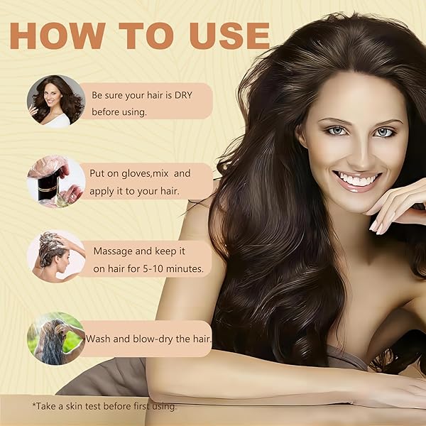 INSTANT CHERRY BROWN HAIR DYE SHAMPOO 3 IN 1-500 ML HERBAL BROWN HAIR COLOR SHAMPOO HAIR DYE FOR WOMEN & MEN, LONG LASTING BROWN HAIR SHAMPOO – SAFE & EASY TO USE (CHERRY BROWN)