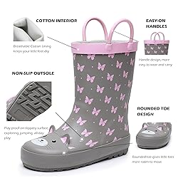 WTW Toddler and Kids Rain Boots Unisex-Child