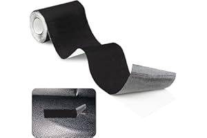 RAINFLOW Fabric Tape for Clothes - 3 X 78.7inch Repair Tape Black Patches for Clothes Self Adhesive Single Sided Fabric Repair Patch for Down Jackets Tent Furniture Pant Outdoor