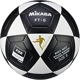 Mikasa FT5 FQ Special Footvolley, Soccer Ball Adult, White-Black Size 5