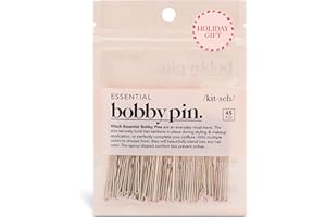 Kitsch Blonde Bobby Pins - 1.87 Inches | Ideal for Blonde, Thick & Thin Hair | Hair Styling Accessories for Kids, Girls and Women | Stylish and Secure Hair Pin | Ideal Gifts for Women - 45 pcs