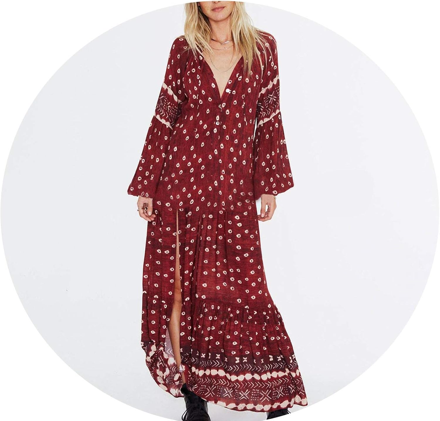 hippie maxi dress