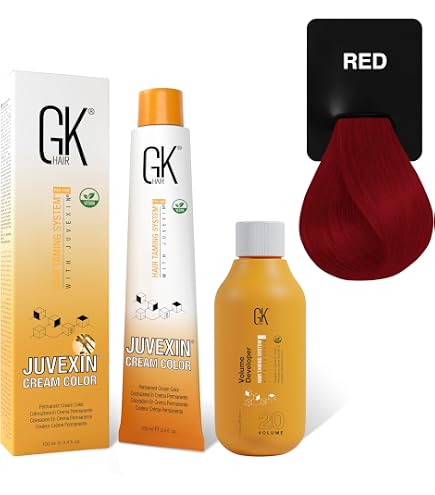 Amazon.com : GK HAIR Global Keratin Mahogany 5.56 Red Hair Color