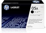 HP CE505A 05A Original LaserJet Toner Cartridge Black Single Pack