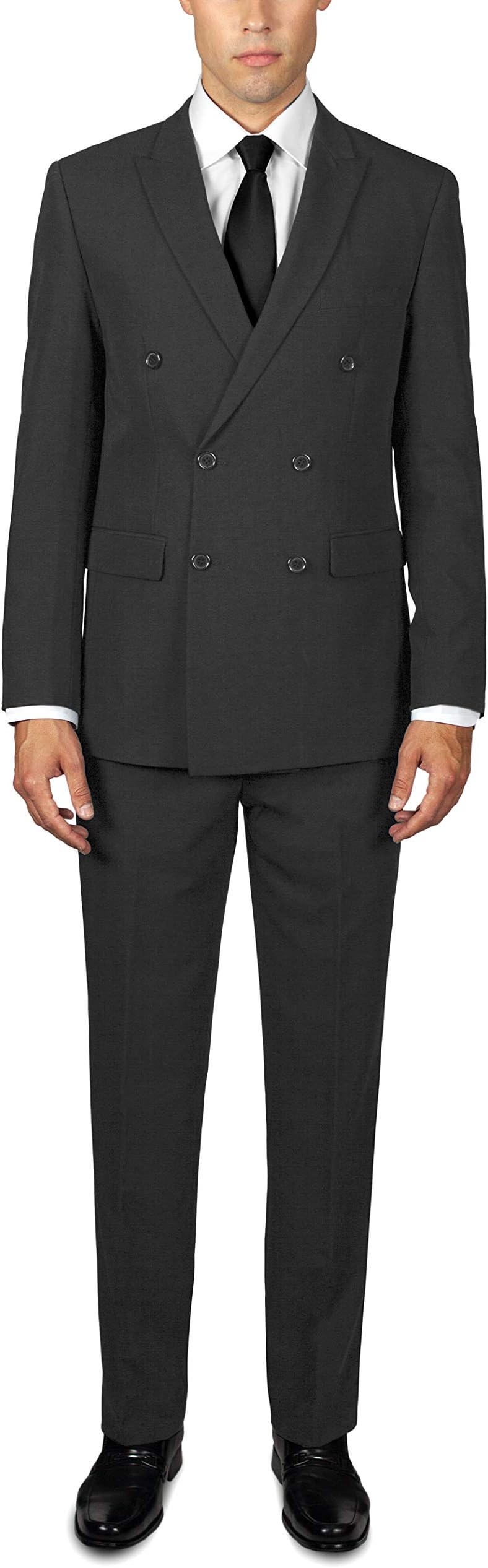 ALAIN DUPETIT Mens Double Breasted Suit