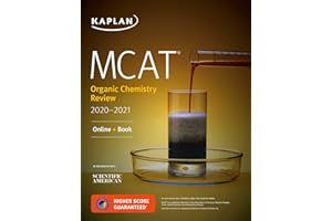 MCAT Organic Chemistry Review 2020-2021: Online + Book