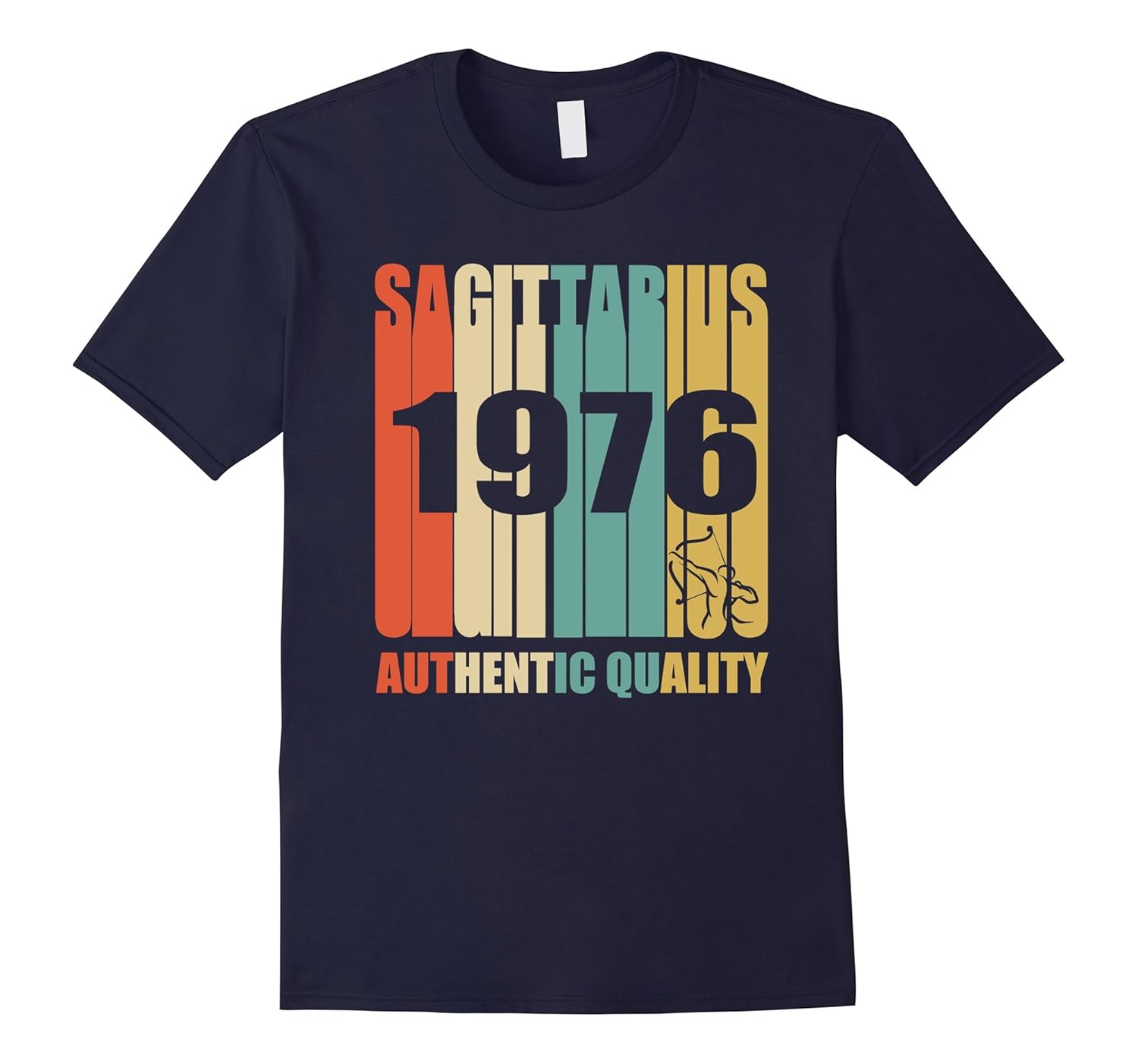 Vintage Sagittarius 1976 T-Shirt 41st Birthday Gift Shirt-Rose