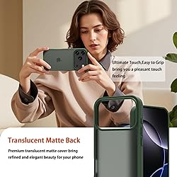 EUMADOVE for iPhone 17 pro max Case Translucent