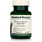 Standard Process Feline Renal Support, 90 Tablets | Cat Supplement to Maintain Kidney and Urinary Health, Feline Supplement to Aid Renal Function