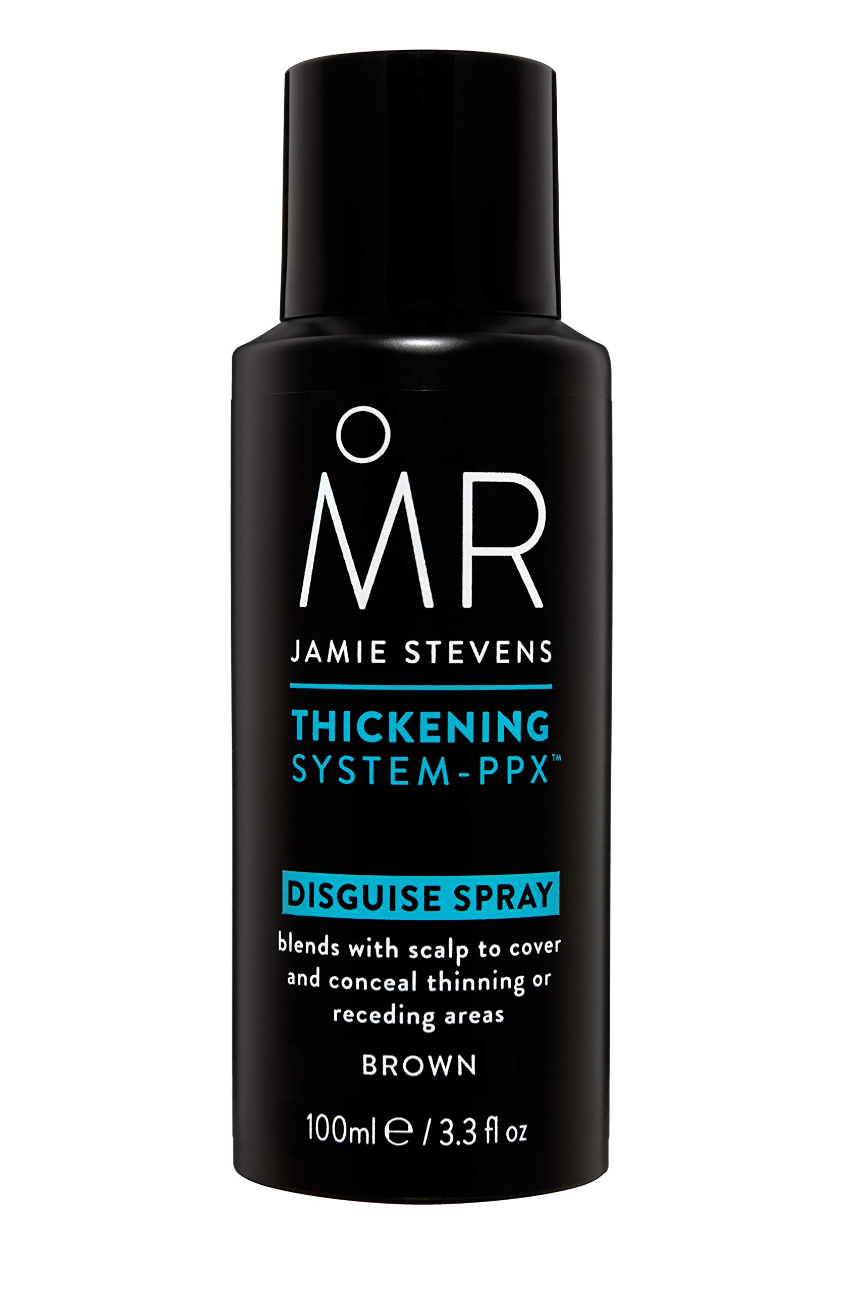 MR. Disguise Spray Conceals The Appearance of Thinning Balding Hair Water Resistant Lasts All Day Easy Spray Application Natural Looking Boosts Self Confidence, Brown, 100 millilitre โ image 1