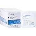 McKesson Split Sponges, 6-Ply Sterile, I.V. and Tracheostomy Dressings, Polyester / Rayon Blend, 2 in x 2 in, 2 per Pack, 1 Pack