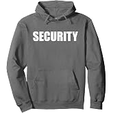Security Event Venue Staff Safety Pullover Hoodie