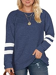 DOLNINE Plus Size Sweatshirts for Women 2X