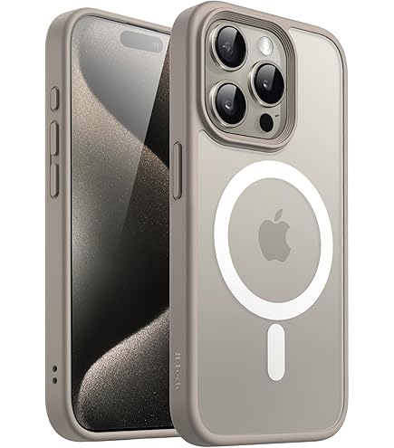 Amazon.com: JETech Magnetic Case for iPhone 15 Pro 6.1-Inch