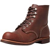 Red Wing Shoes Heritage Iron Ranger Men Boot | Full Grain Leather, Goodyear Welt, Vibram 430 Mini-Lug Outsole