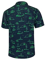Men's Short Sleeve Hawaiian Shirt Quick Dry Loose