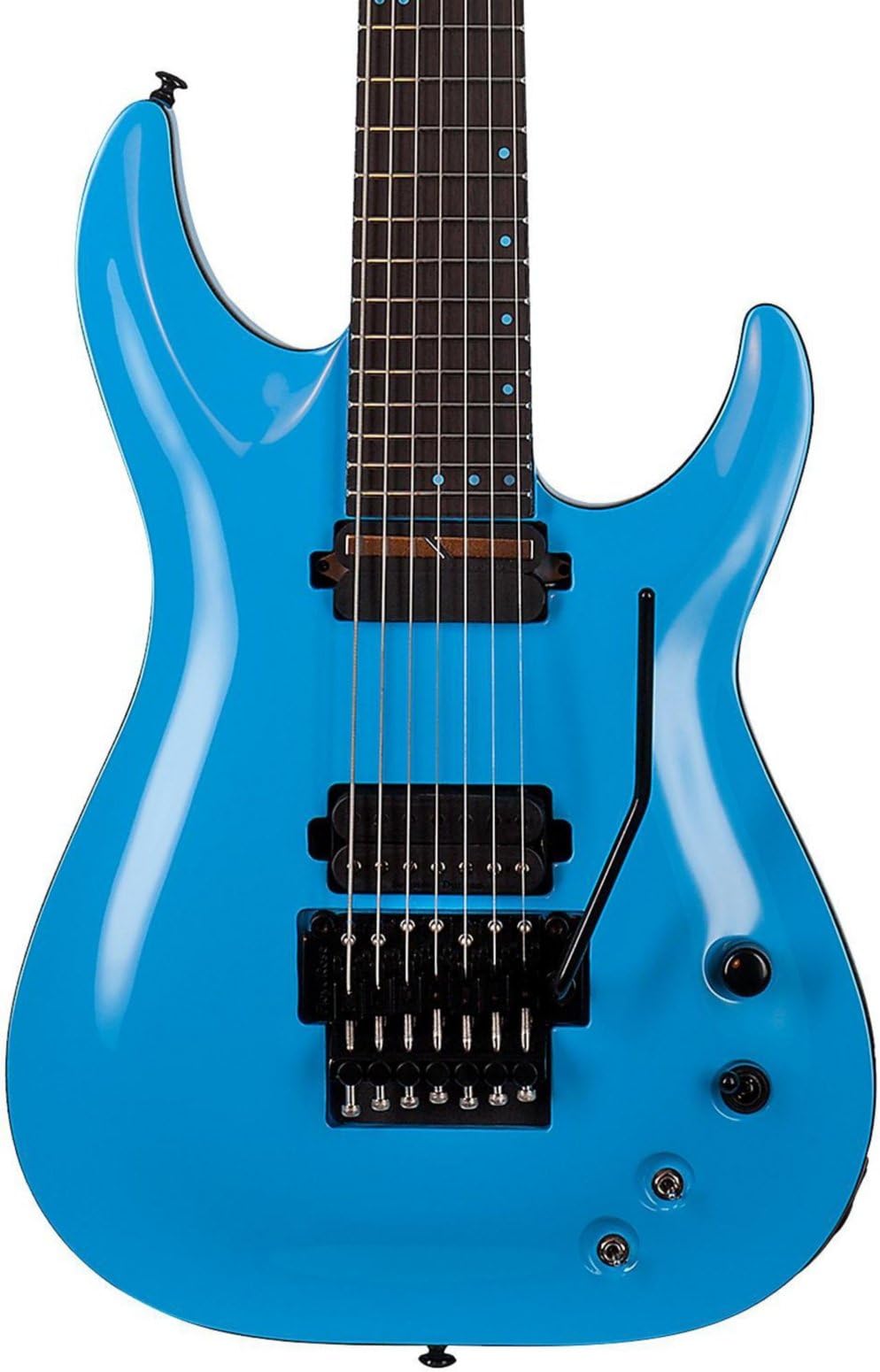 Schecter Guitar Research KM-7 FR-S Electric Guitar Blue