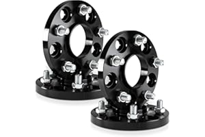 Customadeonly 15mm Black Hubcentric Wheel Spacers 5x114.3 Compatible for Lexus ES300 350, GS300 350 430,IS250 300 350,LS400 430 460,RC300 350, Camry Highlander Tacoma, tC xB (4pcs 60.1mm M12x1.5)