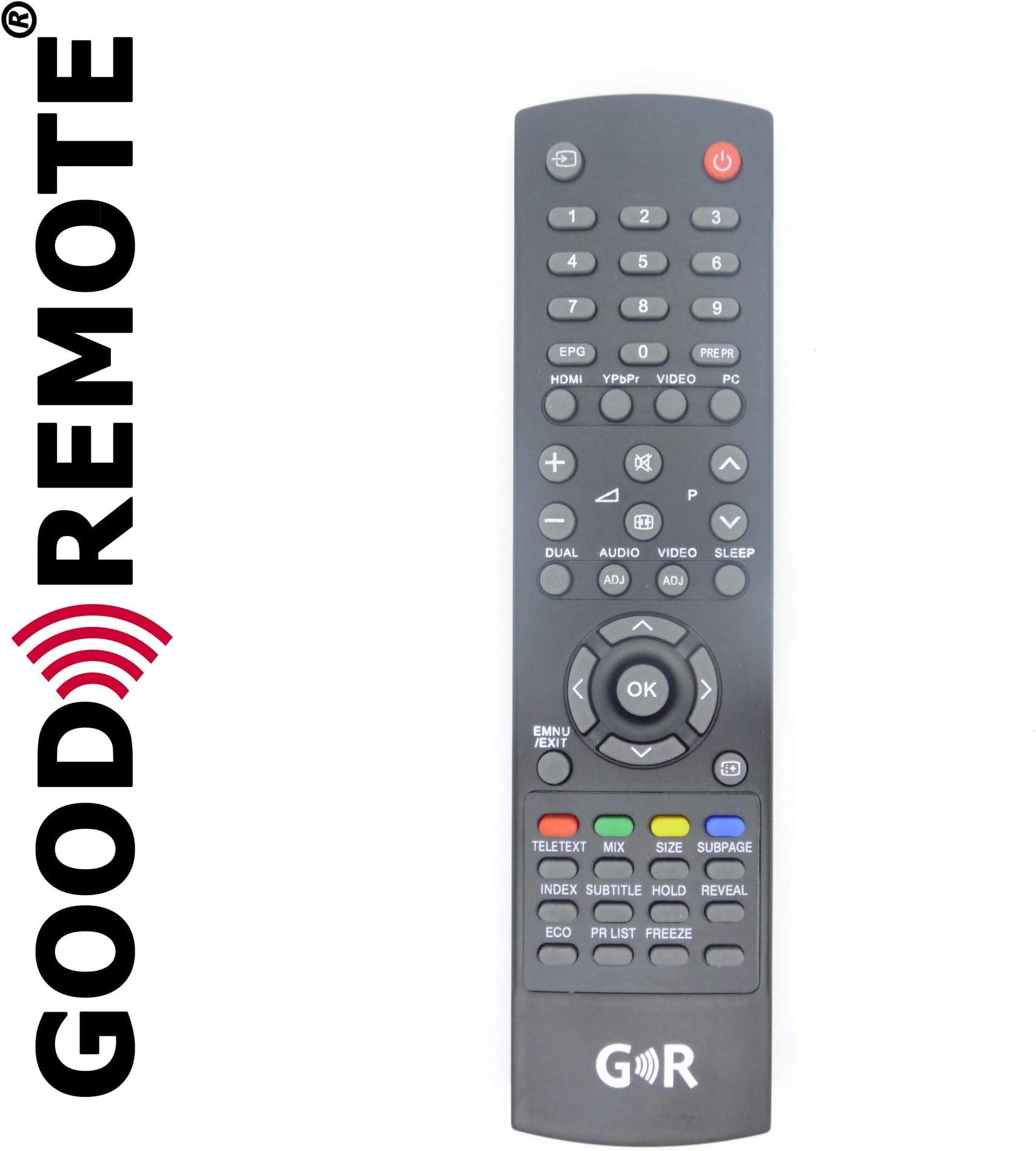 Remote Control For BUSH A626 A632 A632N A637F A642F A647F TV Televsion, DVD Player, Device