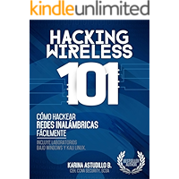HACKING WIRELESS 101: Cómo hackear redes inalámbricas fácilmente! (Spanish Edition) book cover