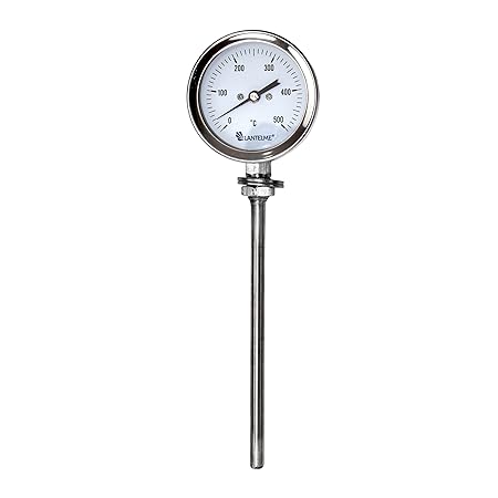 Lantelme Wasserdicht/Rauchdicht 500 °C Grad Backofen/Ofen/Grill/Tandur/Smoker/Räucher Thermometer Analog und Bimetall