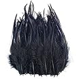 100PCS Saddle Hackle Rooster Feather for Crafts, 5-7 inch Natural Pheasant Neck Feathers DIY Pendant Earrings Dream Catcher-B
