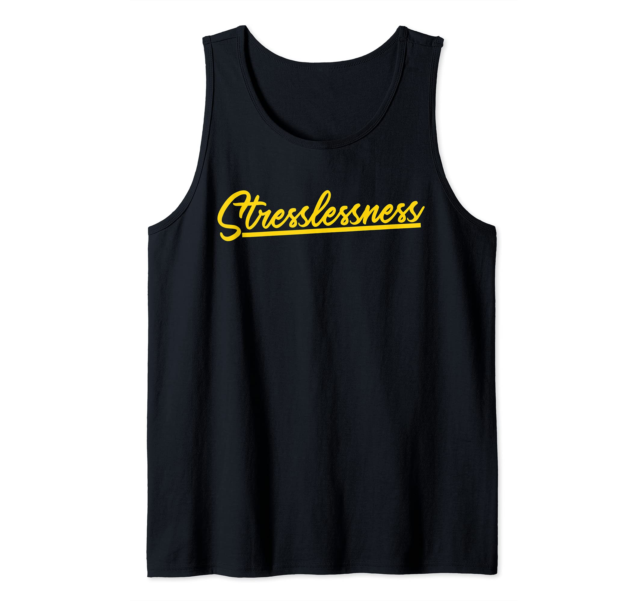 Stress lessness funniest graphic design Tank Top