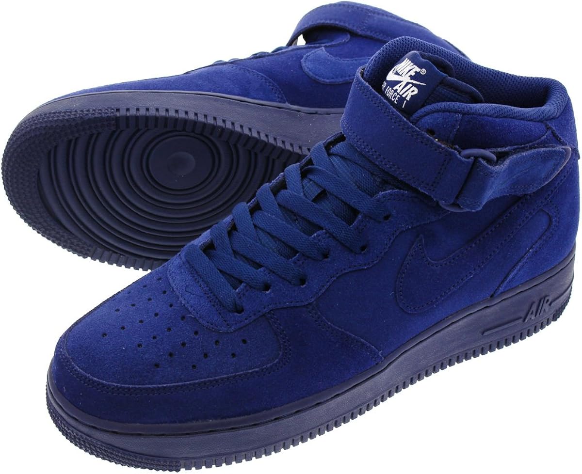 nike air force 1 mid blue