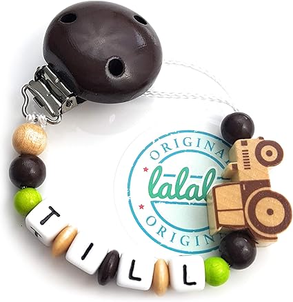 Rouge Bapteme Lalalo Attache Sucette Avec Nom Pour Bebe En Bois Fabrique A La Main Pour Naissance Noel Anniversaire Attaches Sucettes Bebe Puericulture Eng Bouldermicrofinance Org