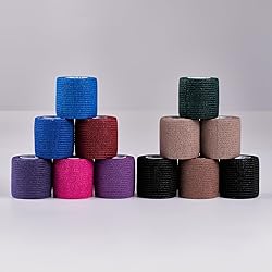 OK TAPE 12 Rolls Self Adhesive Bandage