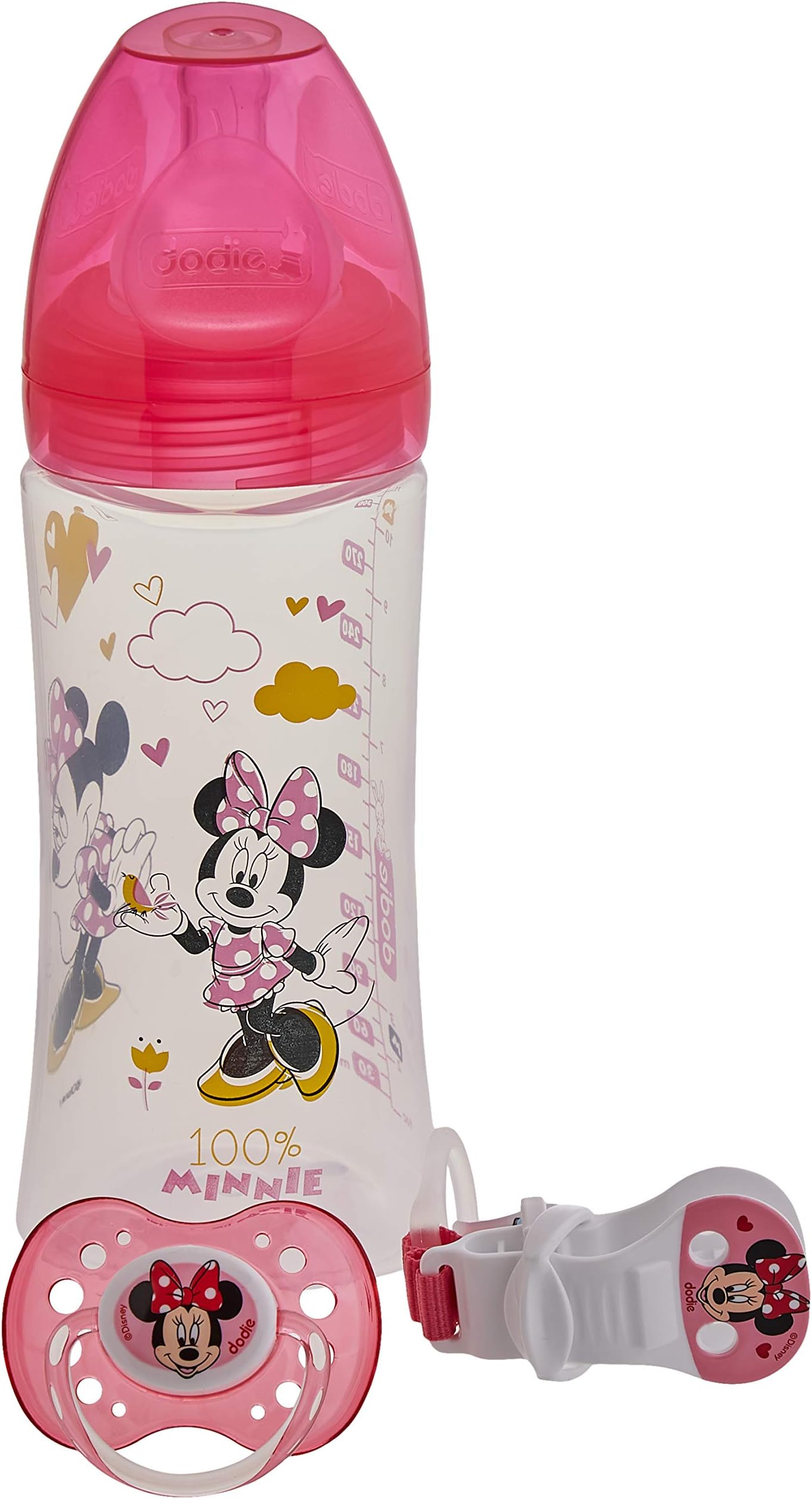 Dodie Initiation + Box Minnie Baby Bottle 330 ml