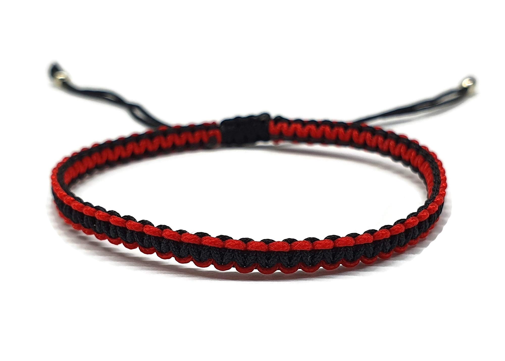 MYSTIC JEWELS - Macrame Bracelet - Thread Kabbalah with 2 colors, Amulet, Evil Eye Protection, Good Luck, Good Luck, Hemp