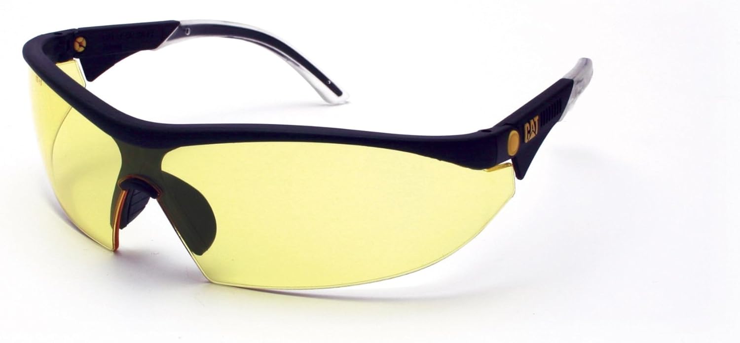 CAT Caterpillar Digger Protective Eyewear Mens Adjustable Safety