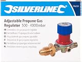 Silverline Adjustable Propane Gas Regulator 500-4000mbar (196559) view 8