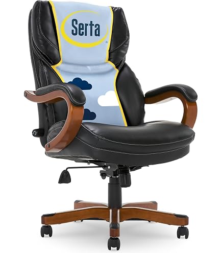 Amazon.com: Realspace® Tresswell Bonded Leather High-Back Chair