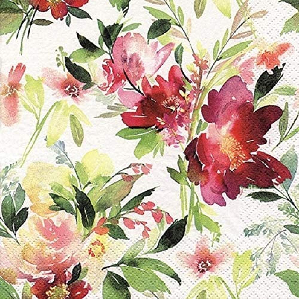 Anniversary House Tiflair Belleza Multicolour Lunch Napkins 3 ply