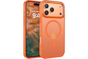 YINLAI Magnetic for iPhone 17 Pro Max Case, Slim Fit 17 Pro Max Case [Compatible with Magsafe] Women Men Classic Translucent 