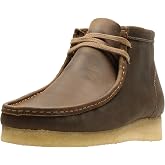 Clarks Men's Wallabee Boot Chukka, Beeswax, 10