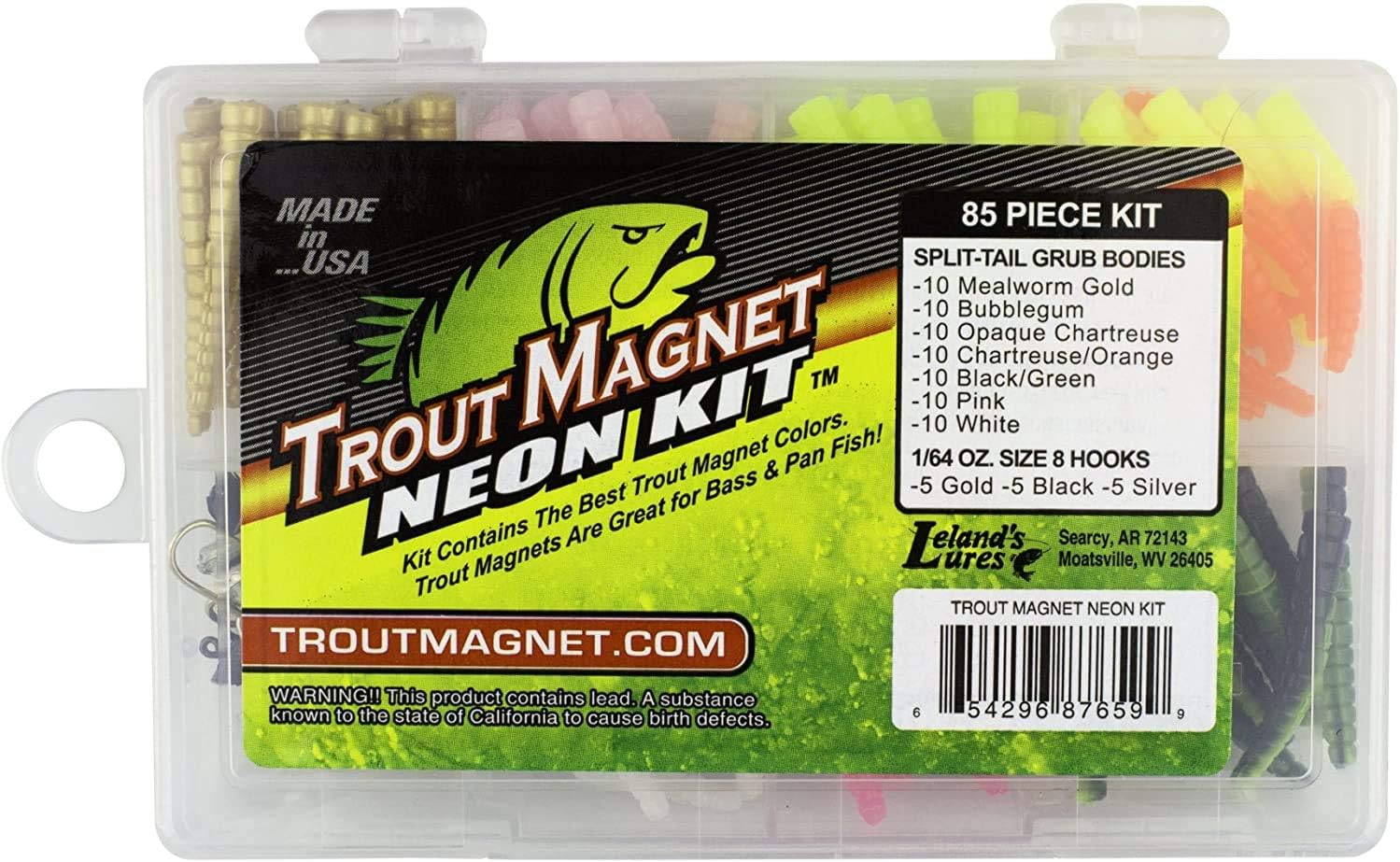 Leland Lures Trout Neon Kit