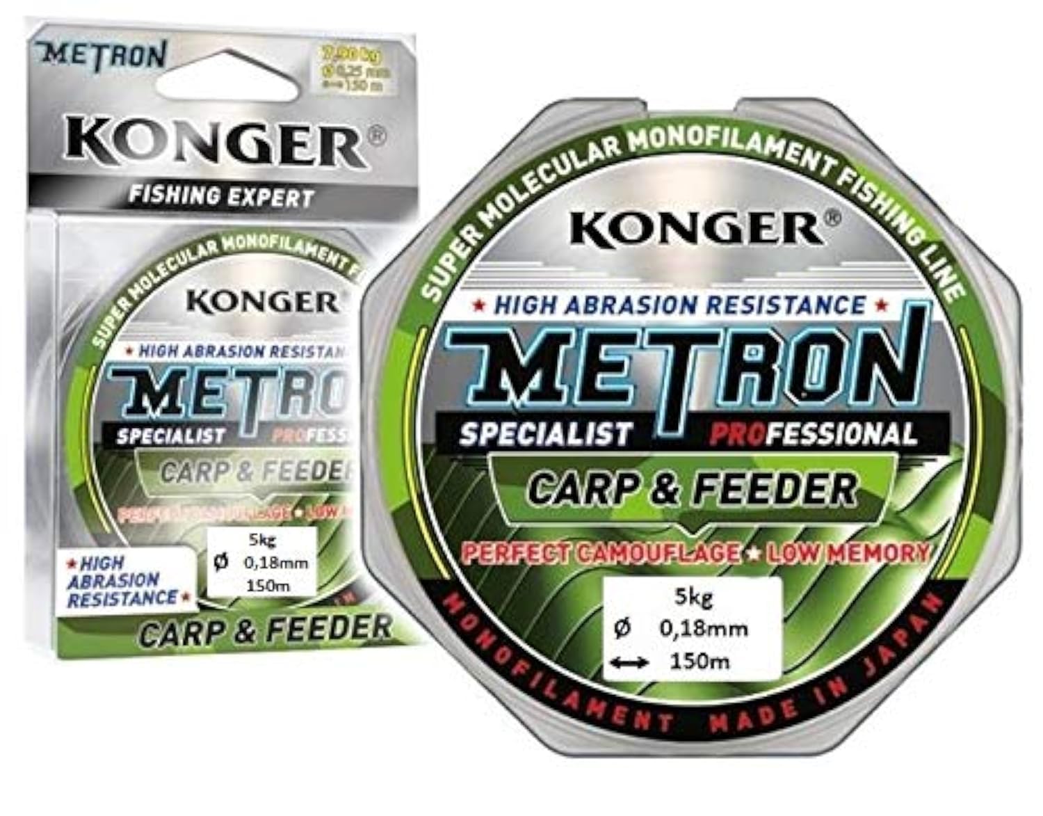 Konger Metron Specialist Pro Carp & Feeder Reel 150 m (0.18 mm / 5.00 kg)