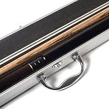 CUESOUL 57" 3/4 Jointed Snooker Cue 18oz with Extensions & Case view 8