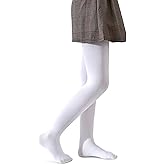 Pareberry Girl's Winter Fleece Lined Thick Microfiber Soft Tights for Kids Age 3-14
